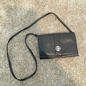 Giani Bernini Black Cross-Body Purse